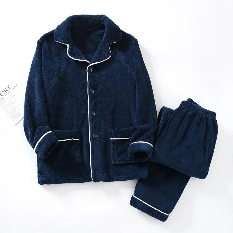 Luna Velour Fleece Pajama Set