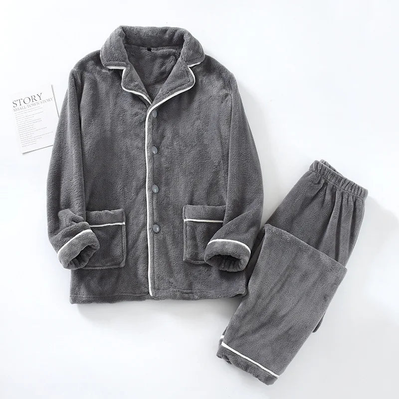 Luna Velour Fleece Pajama Set