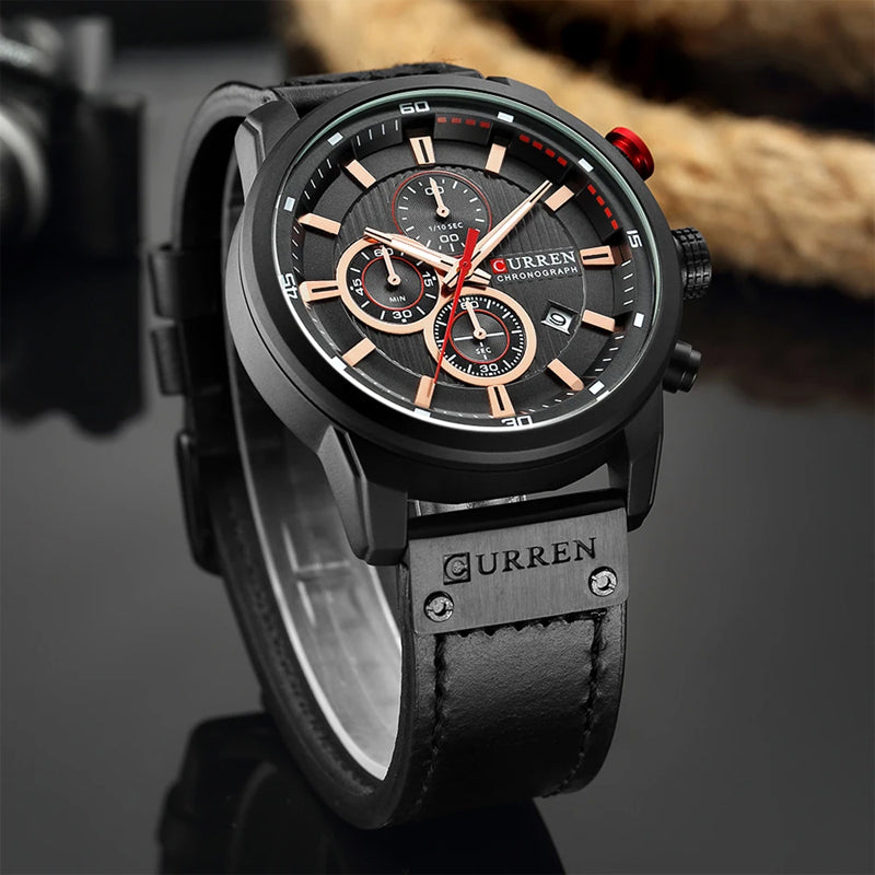 CURREN Vectorium Chrono Watch