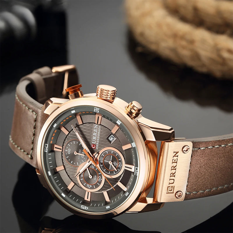 CURREN Vectorium Chrono Watch