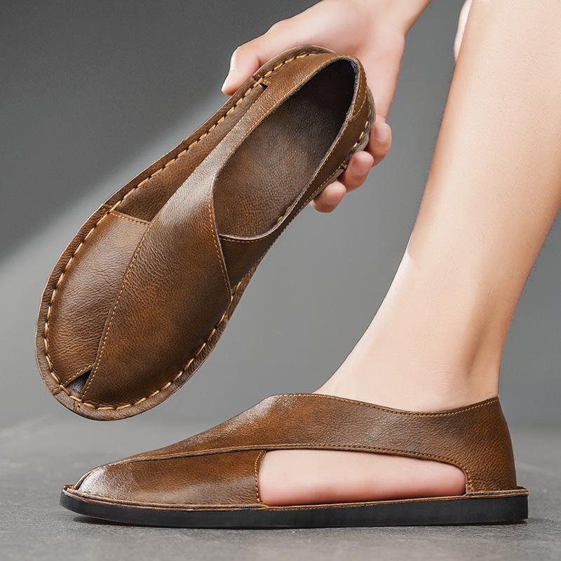 Fernando Leather Sandals