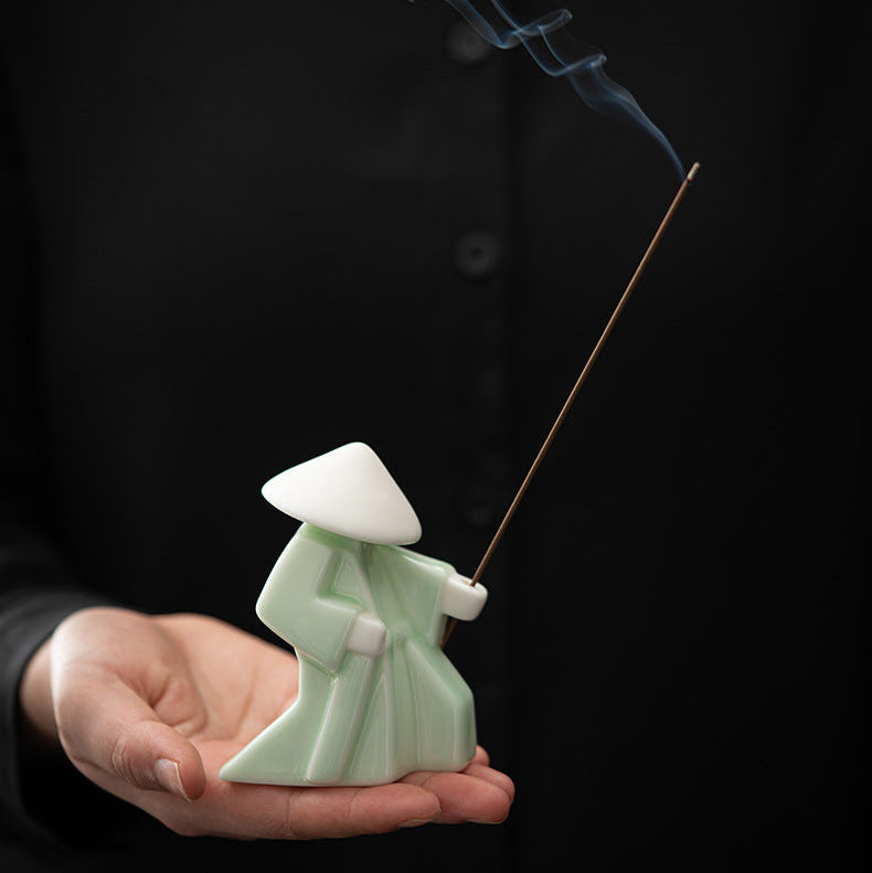 Kenshi Ceramic Incense Holders