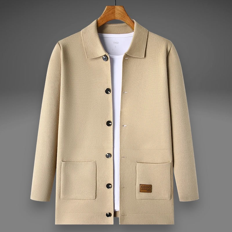 BrookfieldCardigan in maglia da uomo classico