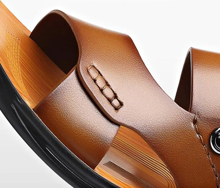 Mandewood Leather Sandals