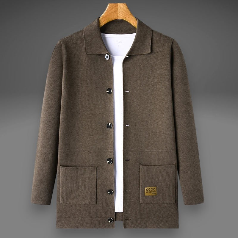 BrookfieldCardigan in maglia da uomo classico