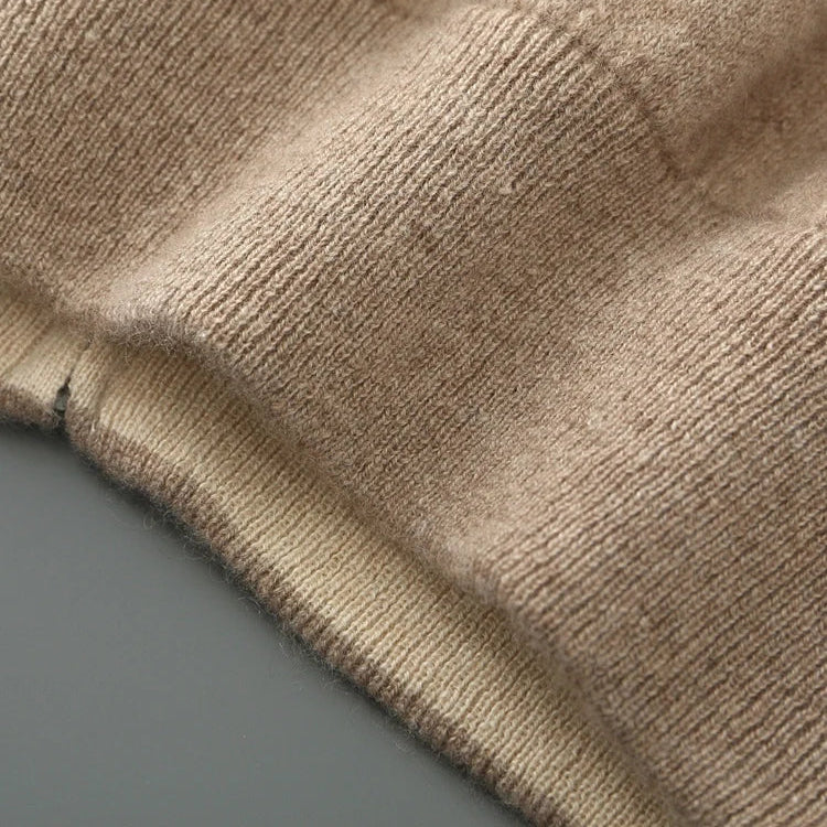 Venetto Cashmere Zip Cardigan