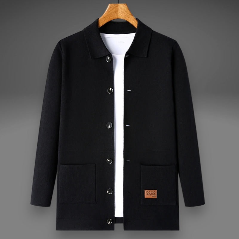 BrookfieldCardigan in maglia da uomo classico