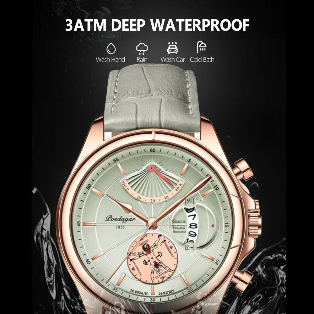 Poedagar Quartz Watch