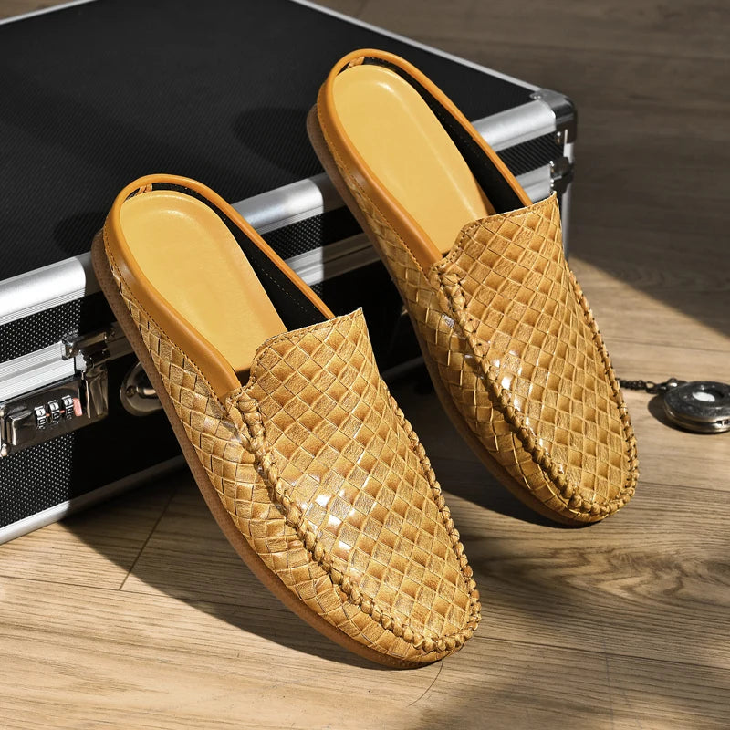 Canto Leather Slides