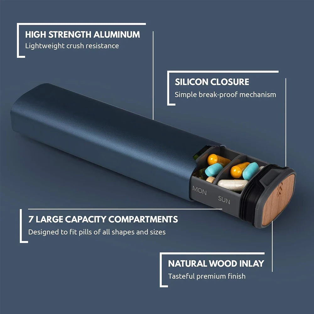 ZenDose 7-Day Pill Case