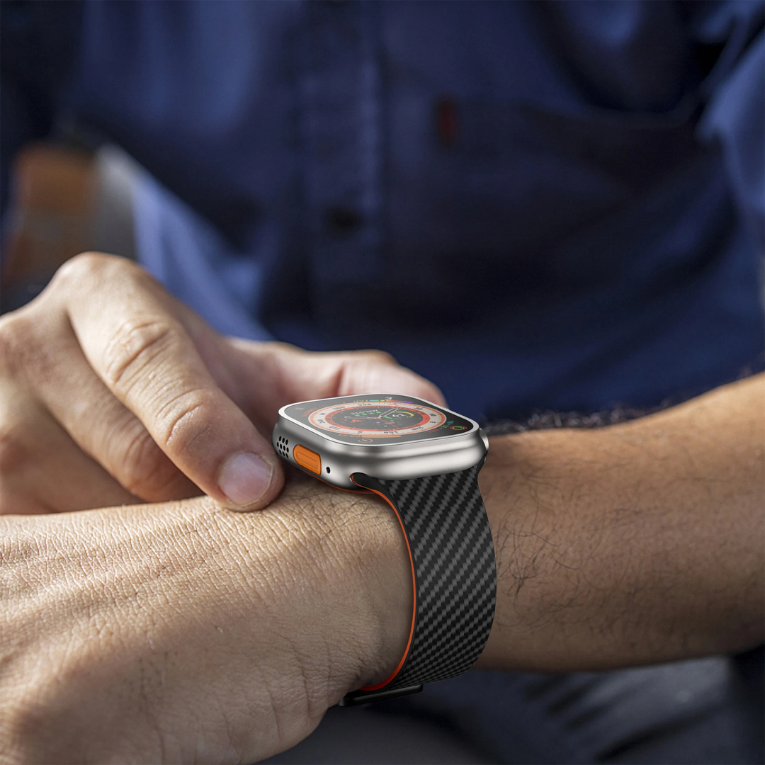 Pulse Carbon Fiber Apple Watch Band