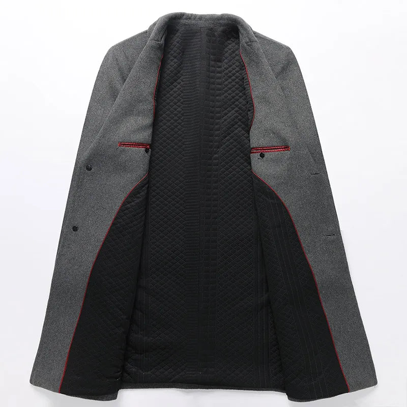 Giovanni Wool Trench Coat