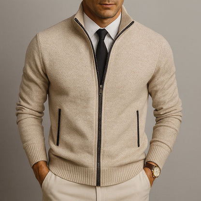 Feretti Merino Zip Cardigan