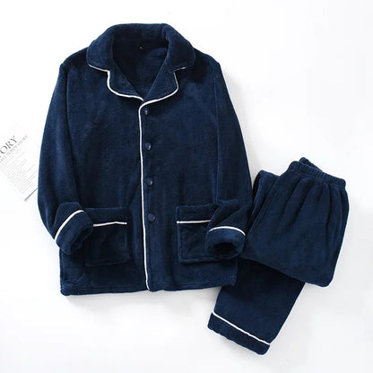 Luna Velour Fleece Pajama Set