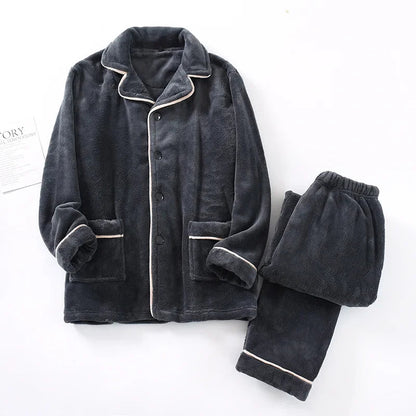 Luna Velour Fleece Pajama Set