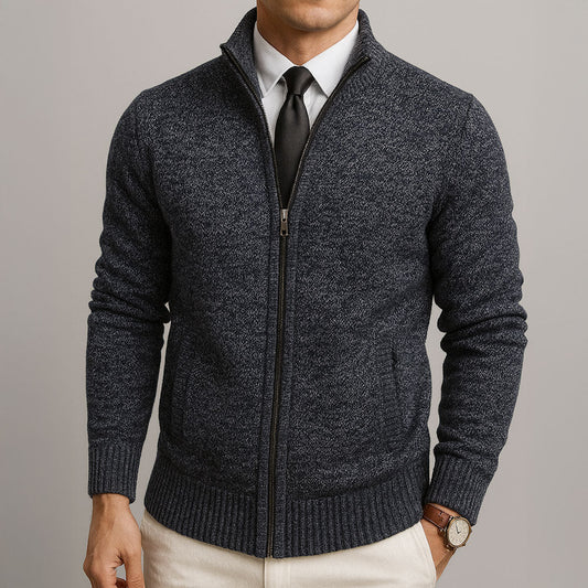 Feretti Merino Zip Cardigan