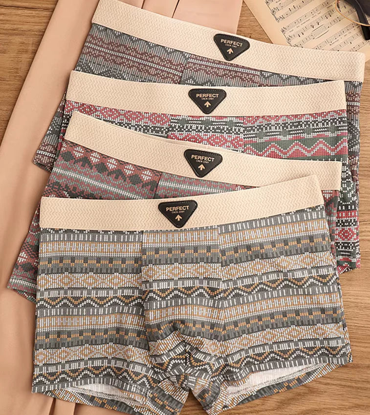 Retro Weave Cotton Boxers