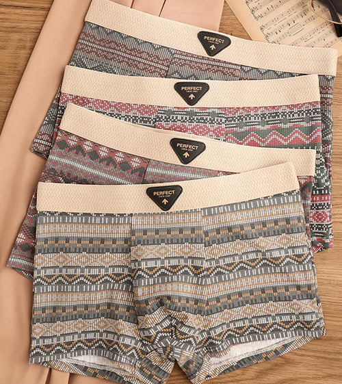 Retro Weave Cotton Boxers