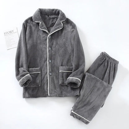 Luna Velour Fleece Pajama Set