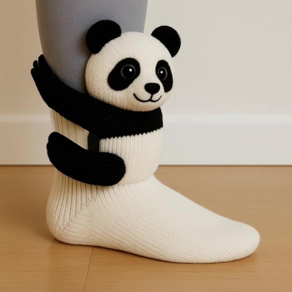 Animal Cozy Knit Socks