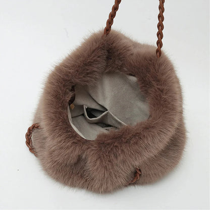 Noiré Luxe Fur Handbag