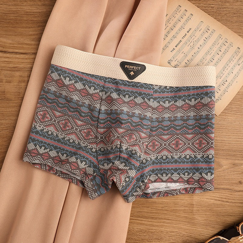 Retro Weave Cotton Boxers