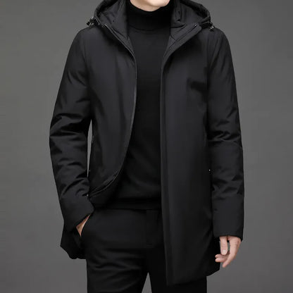 Celestio Hooded Overcoat