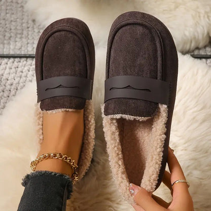 Claudia Fur Loafers