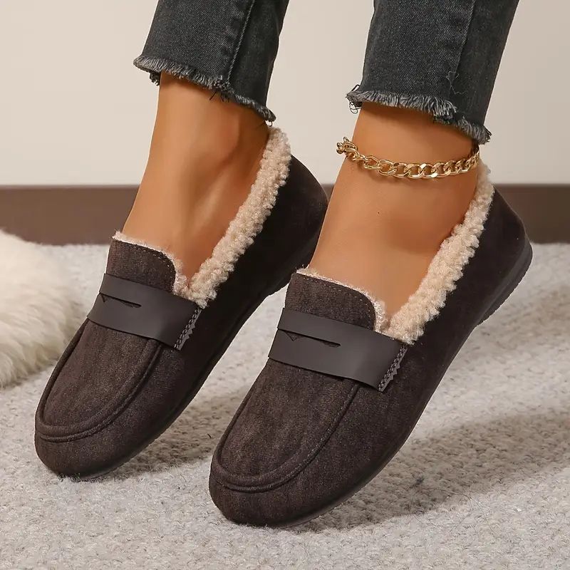Claudia Fur Loafers