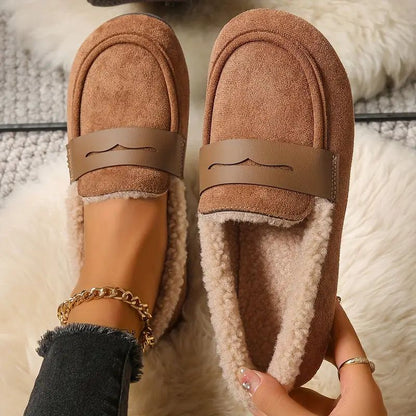 Claudia Fur Loafers