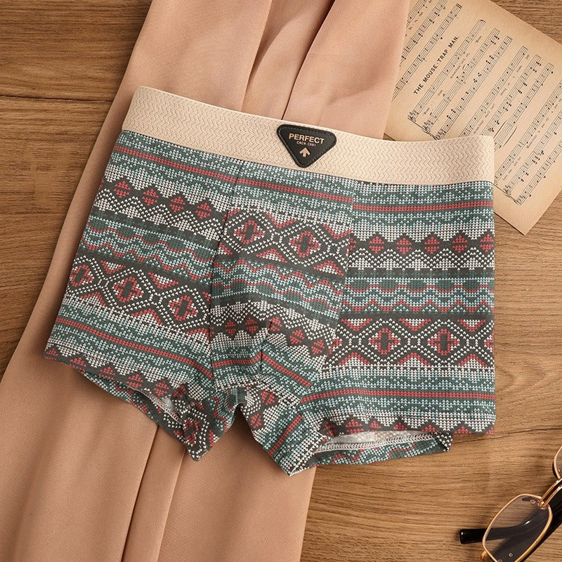 Retro Weave Cotton Boxers