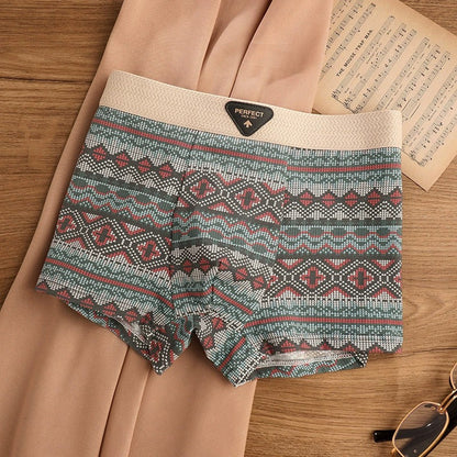 Retro Weave Cotton Boxers