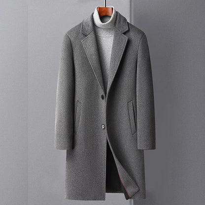 Giovanni Wool Trench Coat