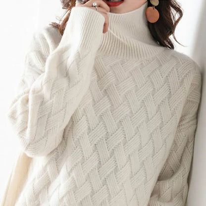 Aurora Turtleneck Cashmere Sweater