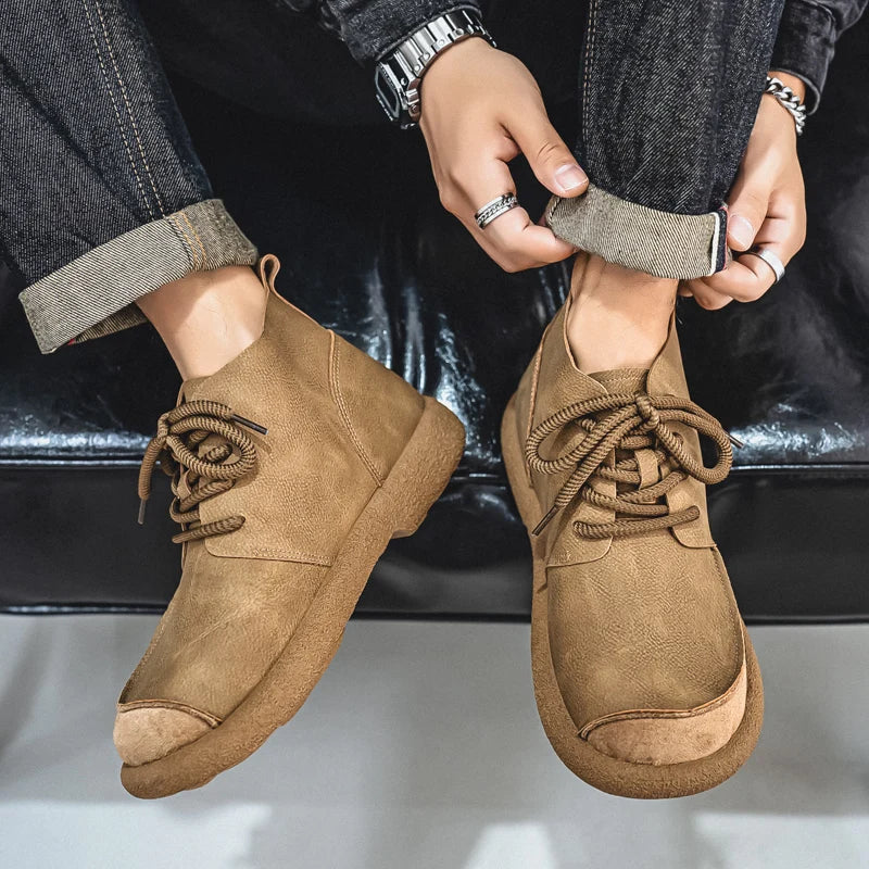 Adam Rois Leather Boots