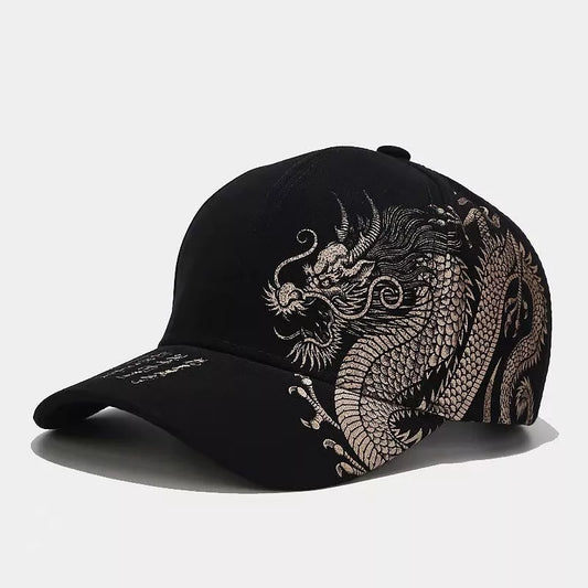 Year of the Dragon Canvas Cap