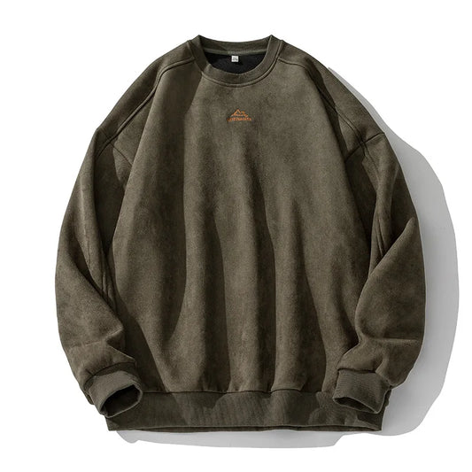 LATESNACKED Wildlederpullover