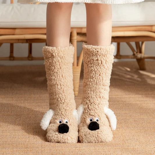 Furry Friends Slipper Socks