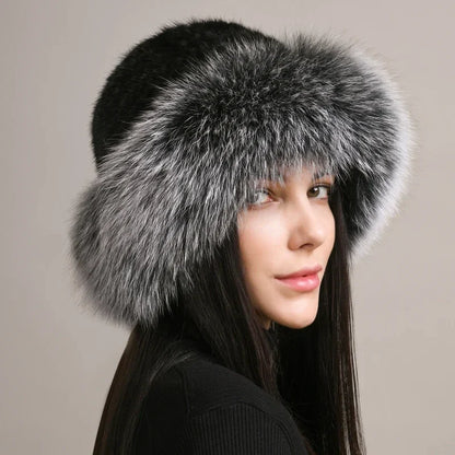 Celeste Luxe Fur Hat