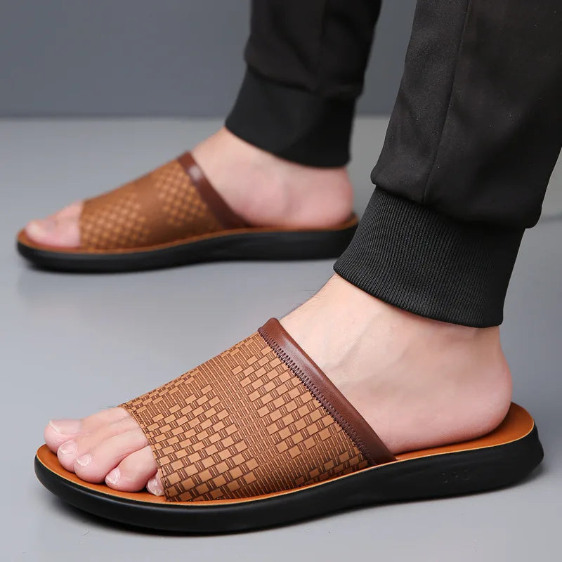 Cortado Leather Sandals