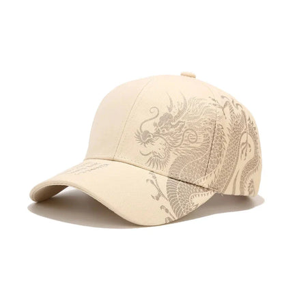 Year of the Dragon Canvas Cap