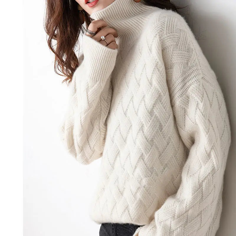 Aurora Turtleneck Cashmere Sweater