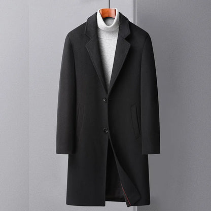 Giovanni Wool Trench Coat