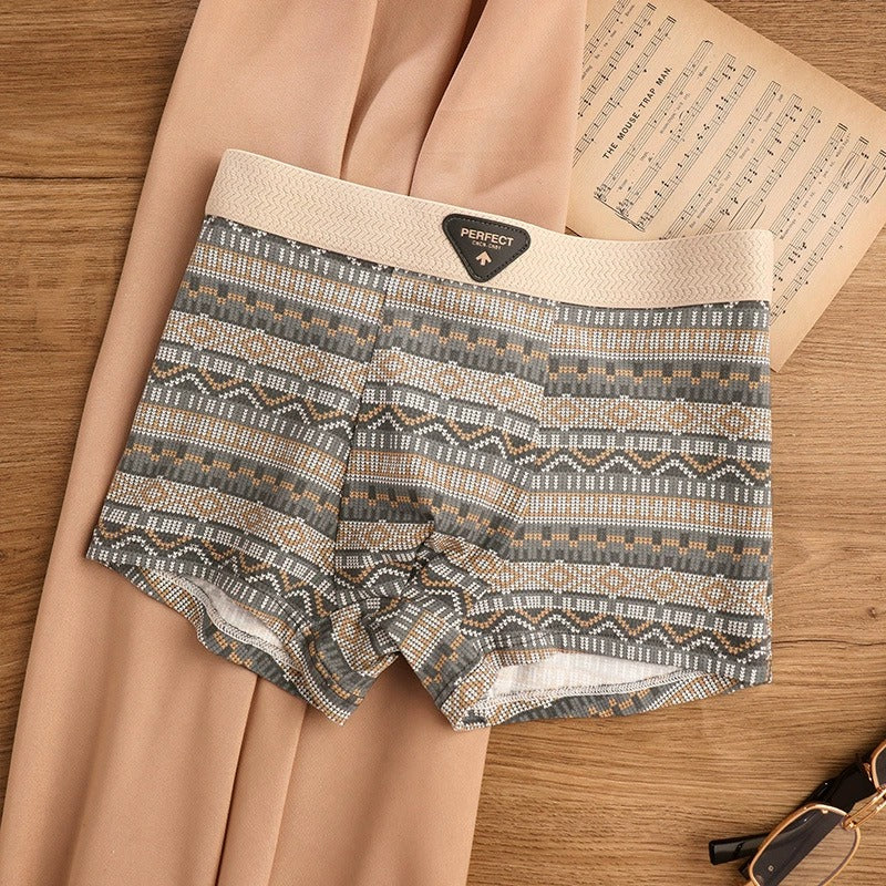 Retro Weave Cotton Boxers