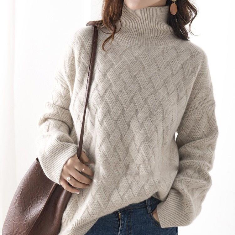 Aurora Turtleneck Cashmere Sweater