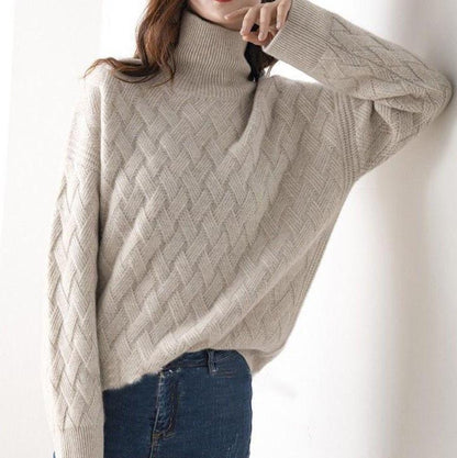 Aurora Turtleneck Cashmere Sweater