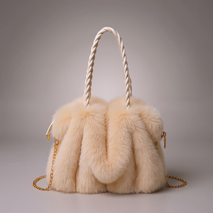 Noiré Luxe Fur Handbag