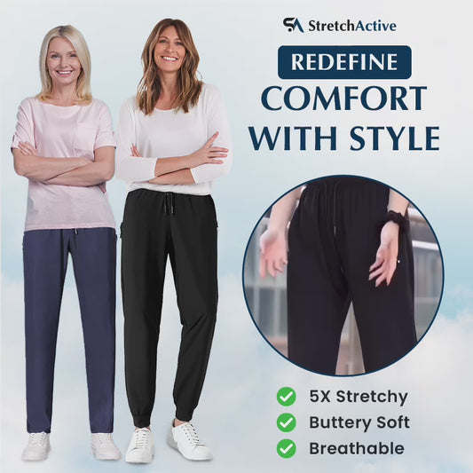 StretchActive™ Ice Silk Casual Pants