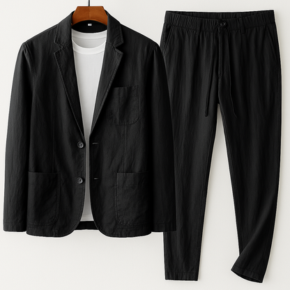 Weston Linen Tailored Set
